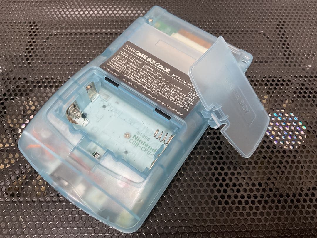 ゲームボーイカラー クリアグロウブルー