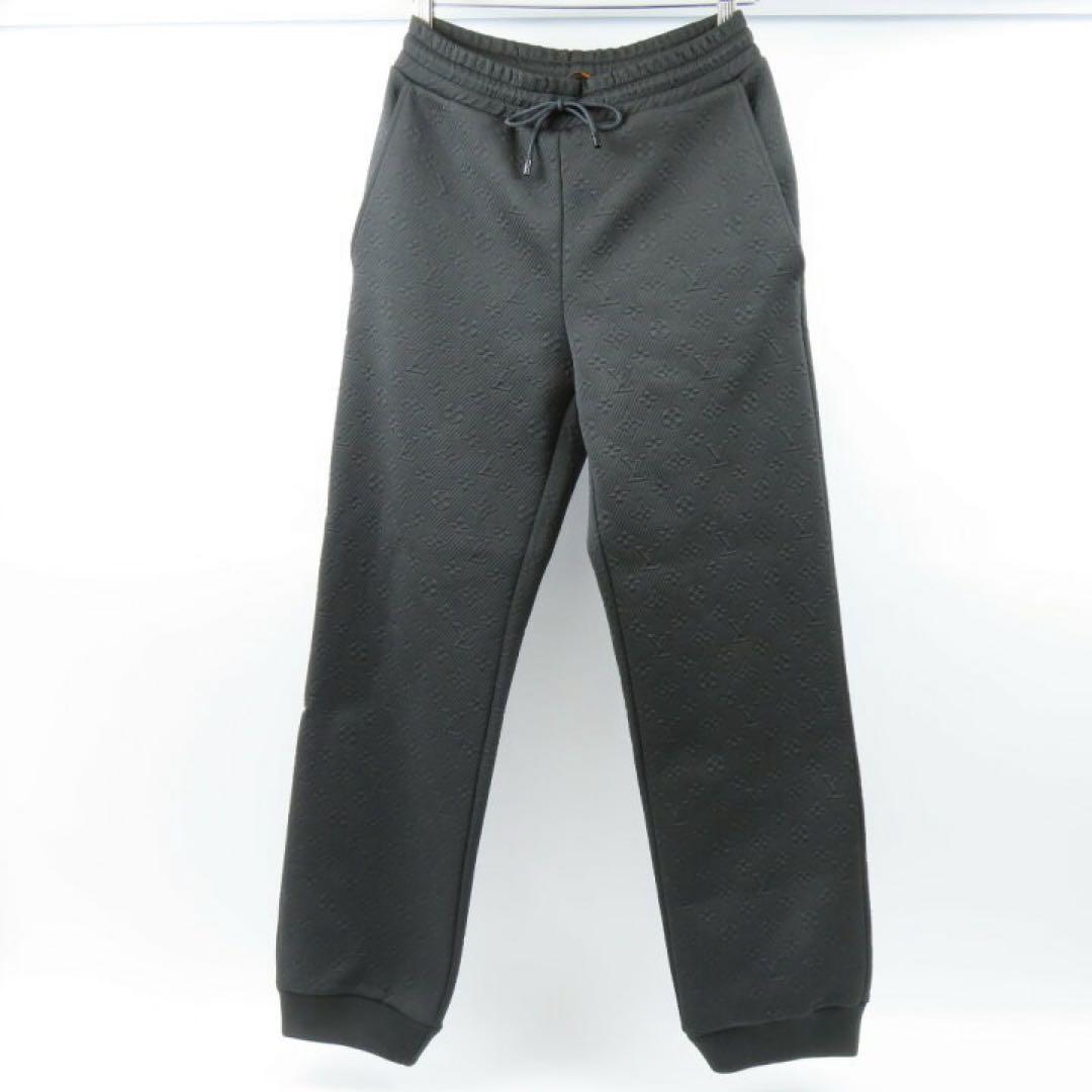 LOUIS VUITTON モノグラムパンツ黒 20SS