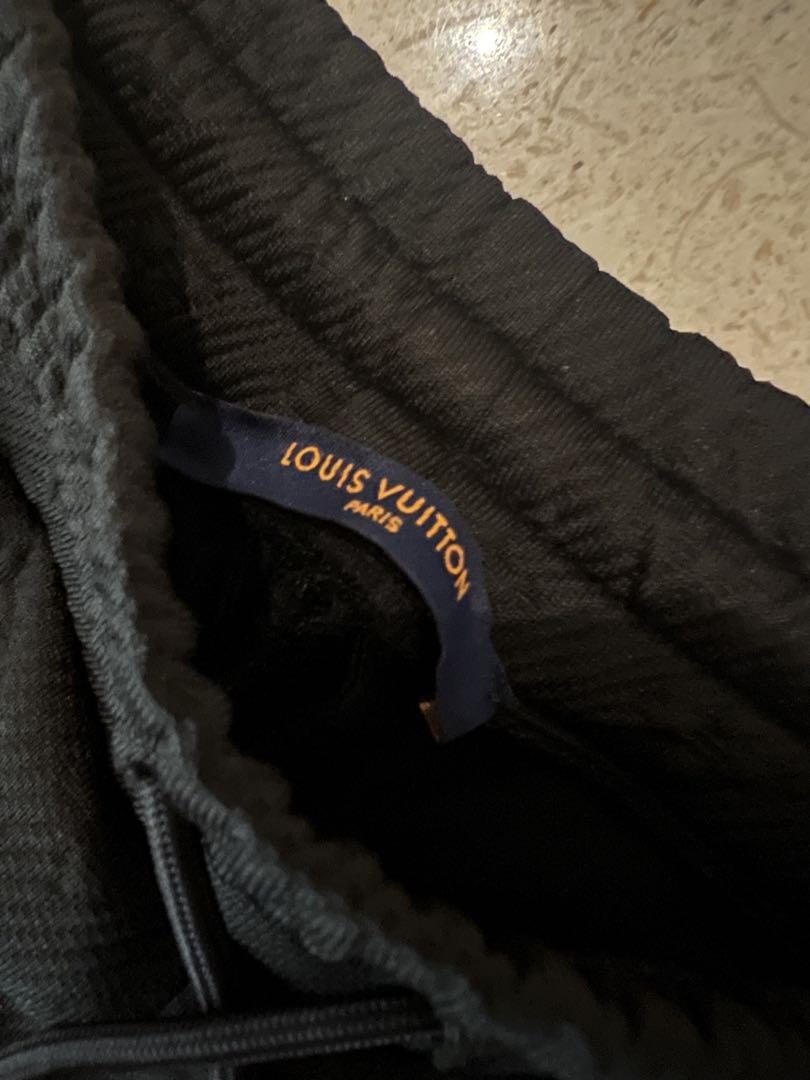 LOUIS VUITTON モノグラムパンツ黒 20SS