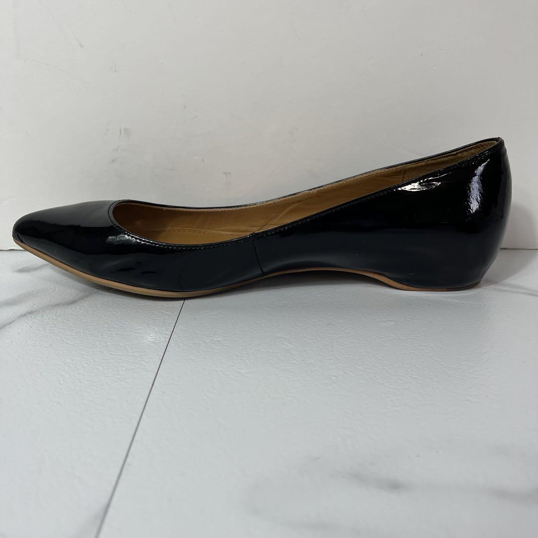 CHEMBUR チェンバー エナメルパンプス フラットシューズ 24cm