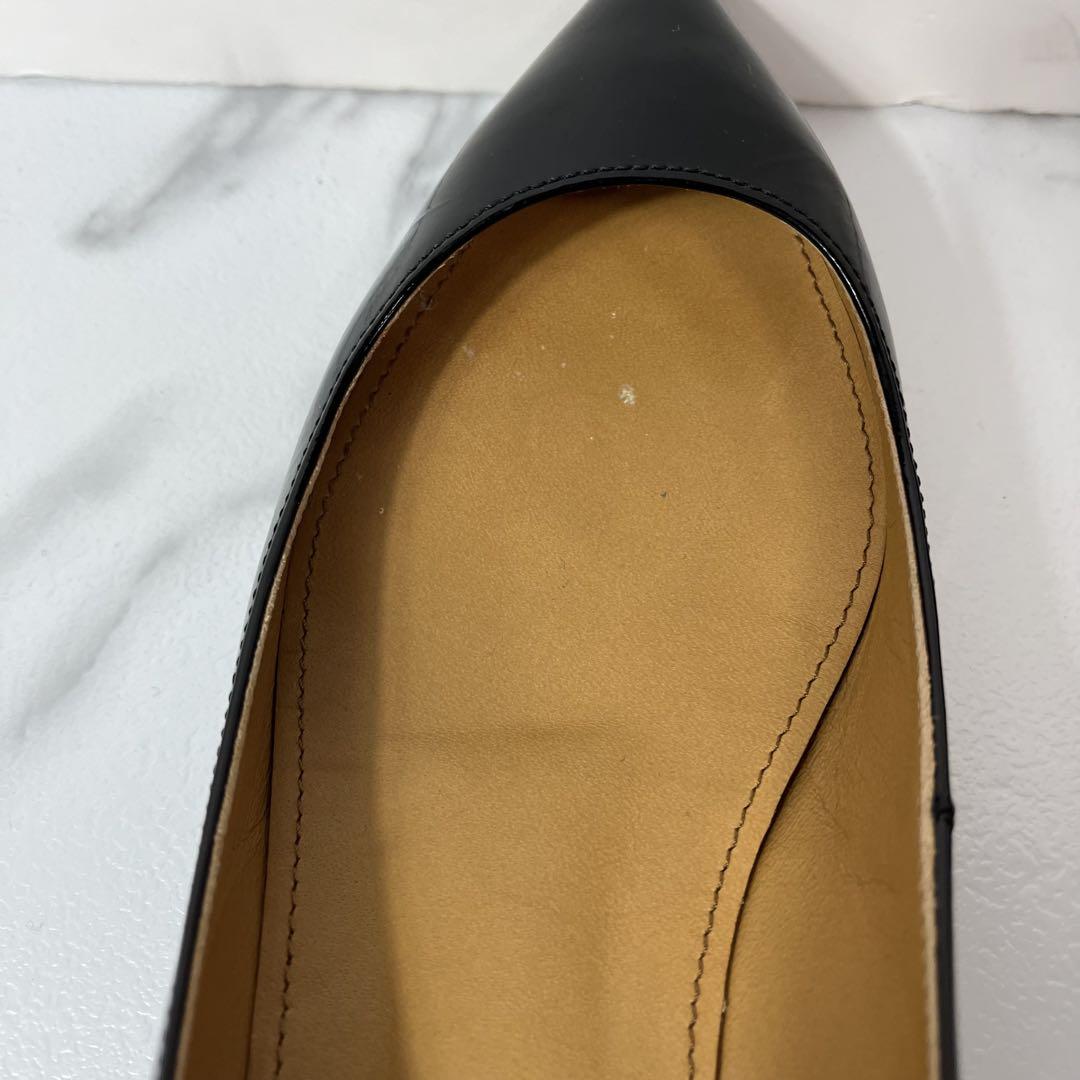 CHEMBUR チェンバー エナメルパンプス フラットシューズ 24cm CHEMBUR チェンバー エナメルパンプス フラットシューズ 24cm