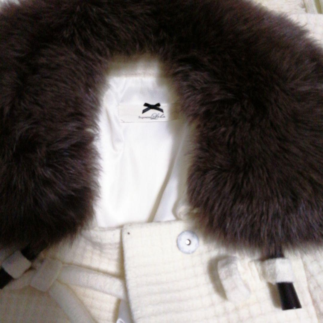 最終値下げ】LAGUAGEM FAUX ファーコート GRY Sサイズ
