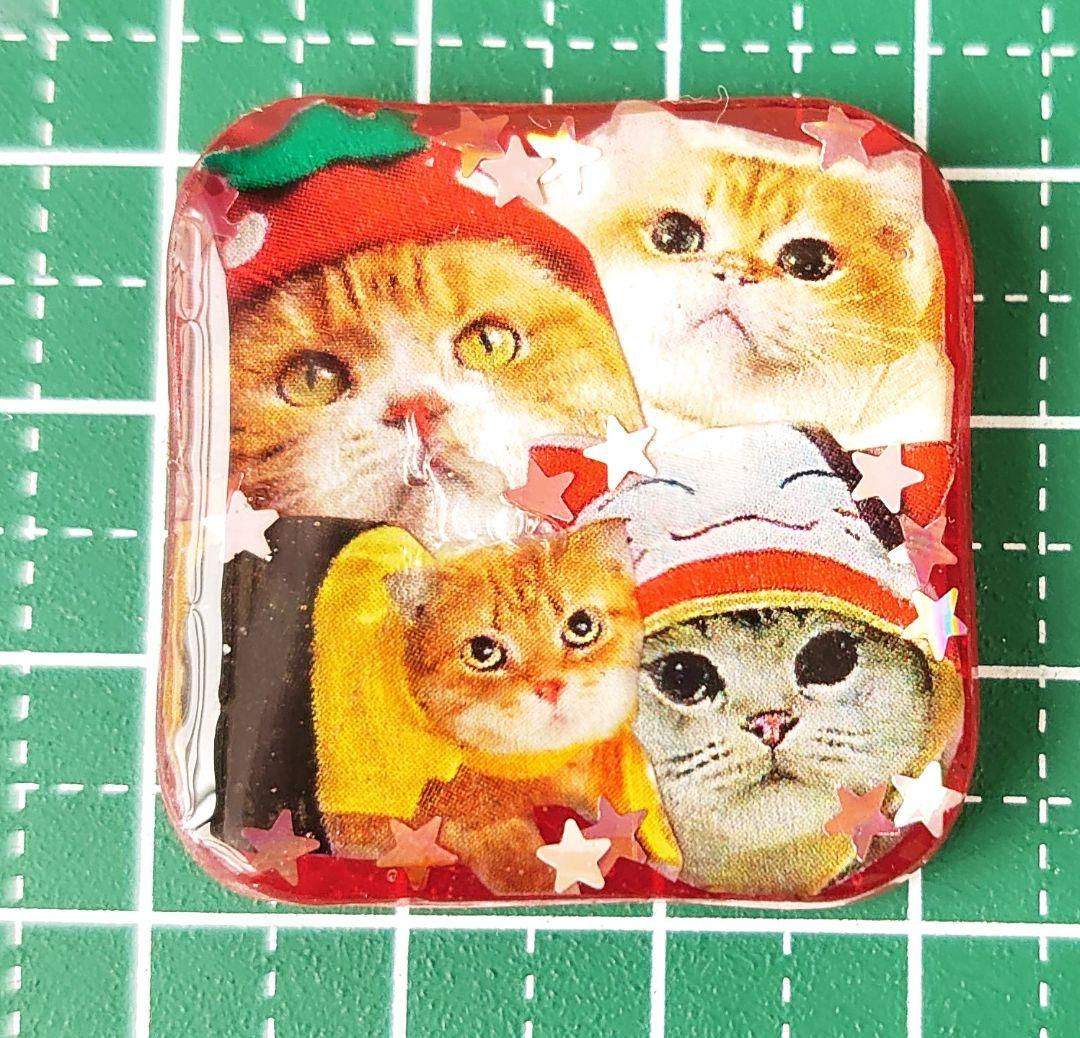 レジン 猫 ヘアゴム ポニーフック ブローチ No.509 - メルカリ レジン 猫 ヘアゴム ポニーフック ブローチ No.509 - メルカリ