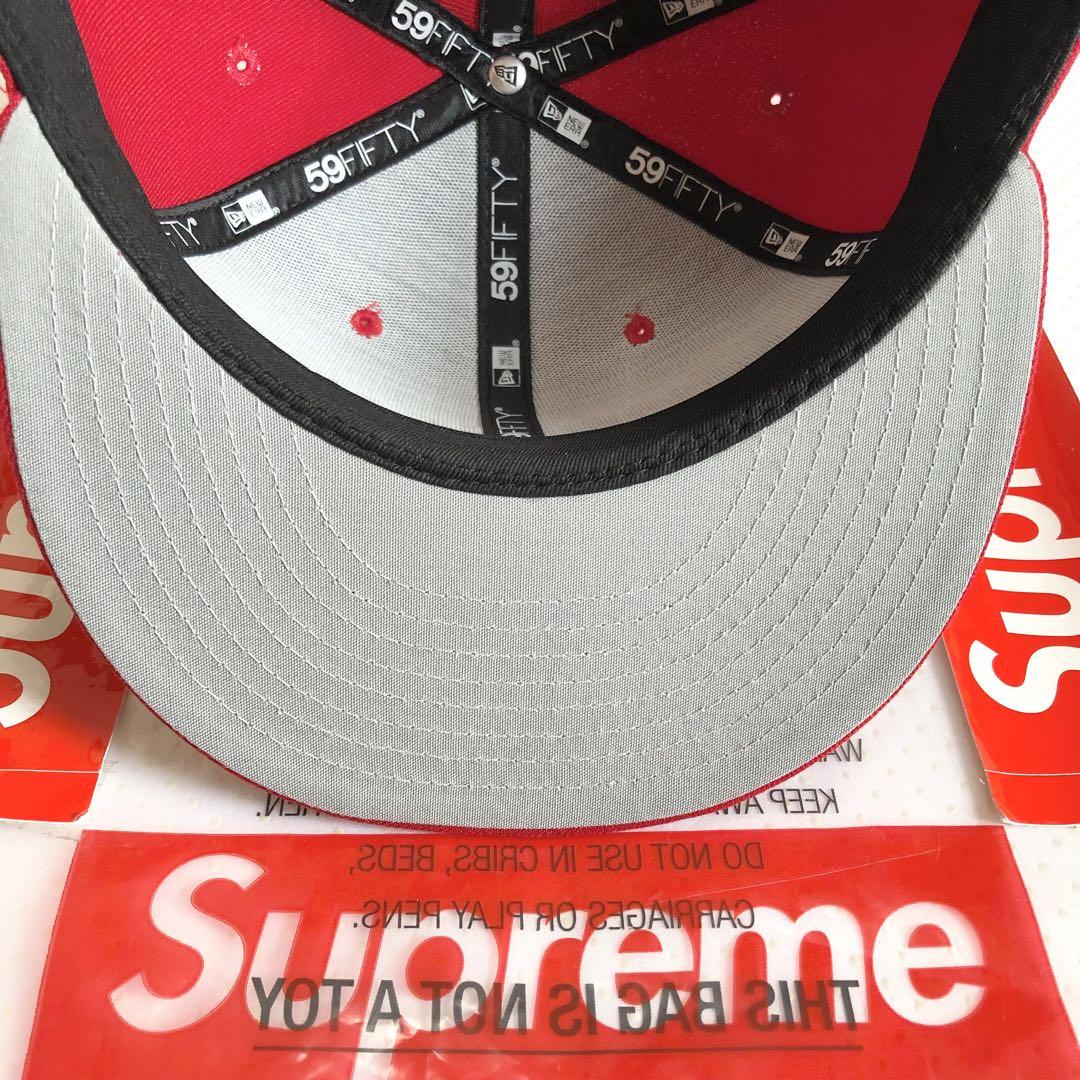 Supreme 59FIFTY レッド 7 5/8 新品タグ付