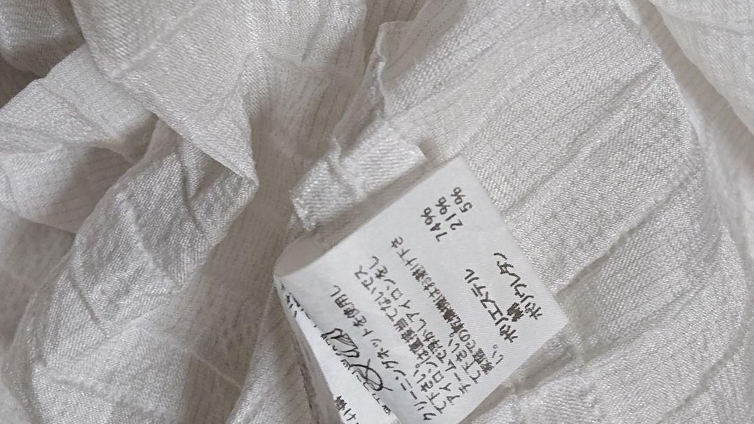 ISSEY MIYAKE イッセイミヤケ トップス シャツ メンズ2 ホワイト