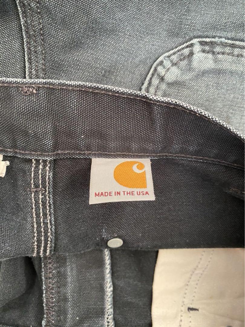 Carhartt ダブルニーペインターパンツ ブラックW32 L30 アメリカ製