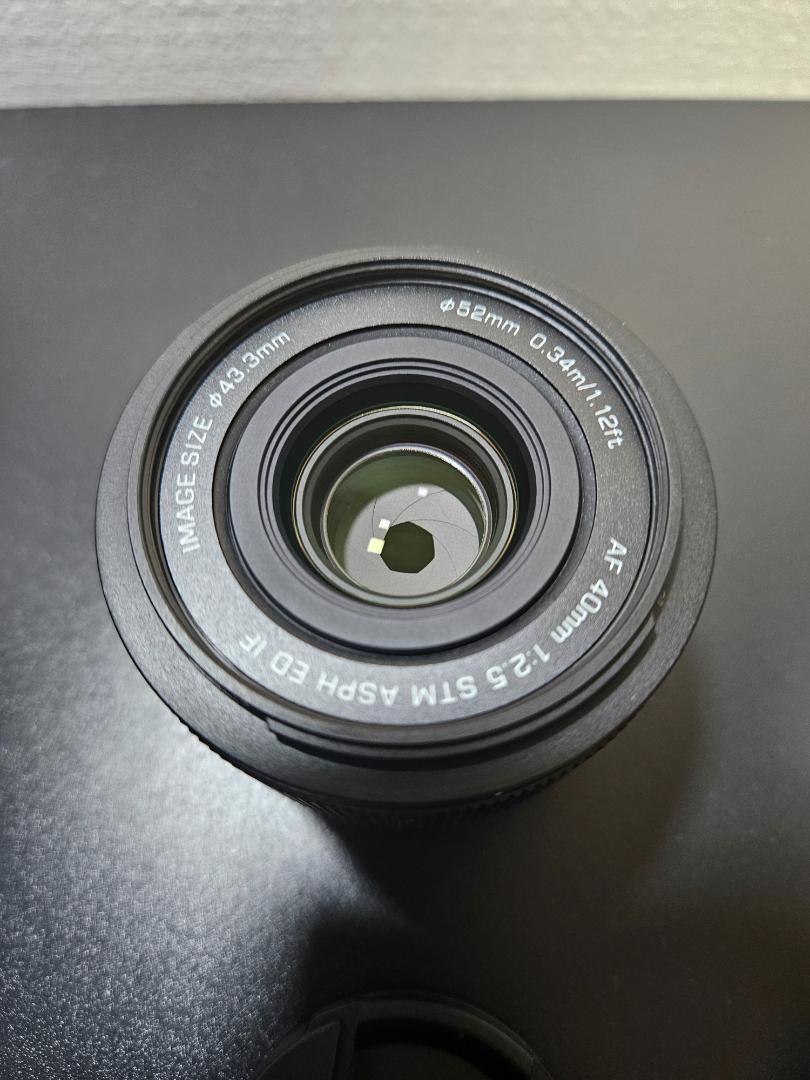 VILTROX AF 40mm f2.5 FE レンズ