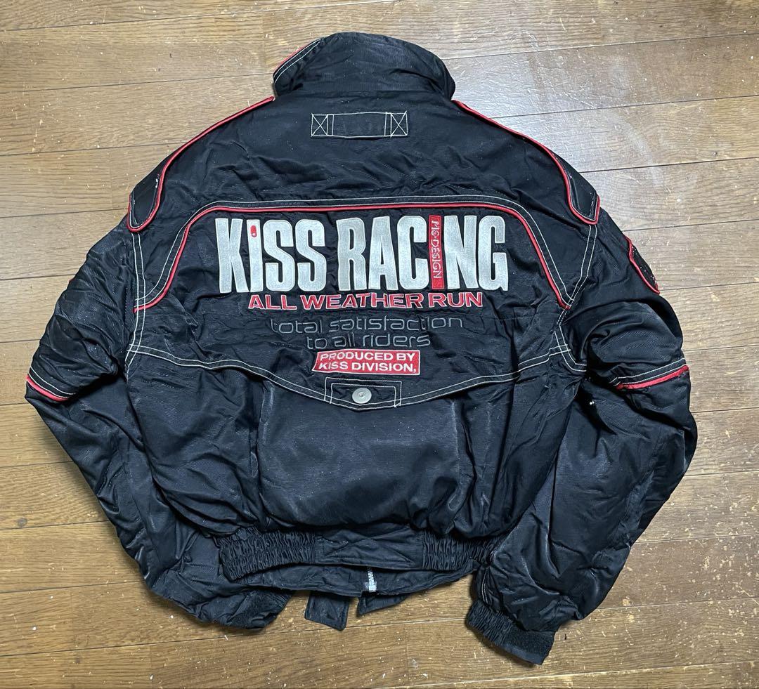 KISS RACING TEAM ライダースジャケット ライディングジャケット