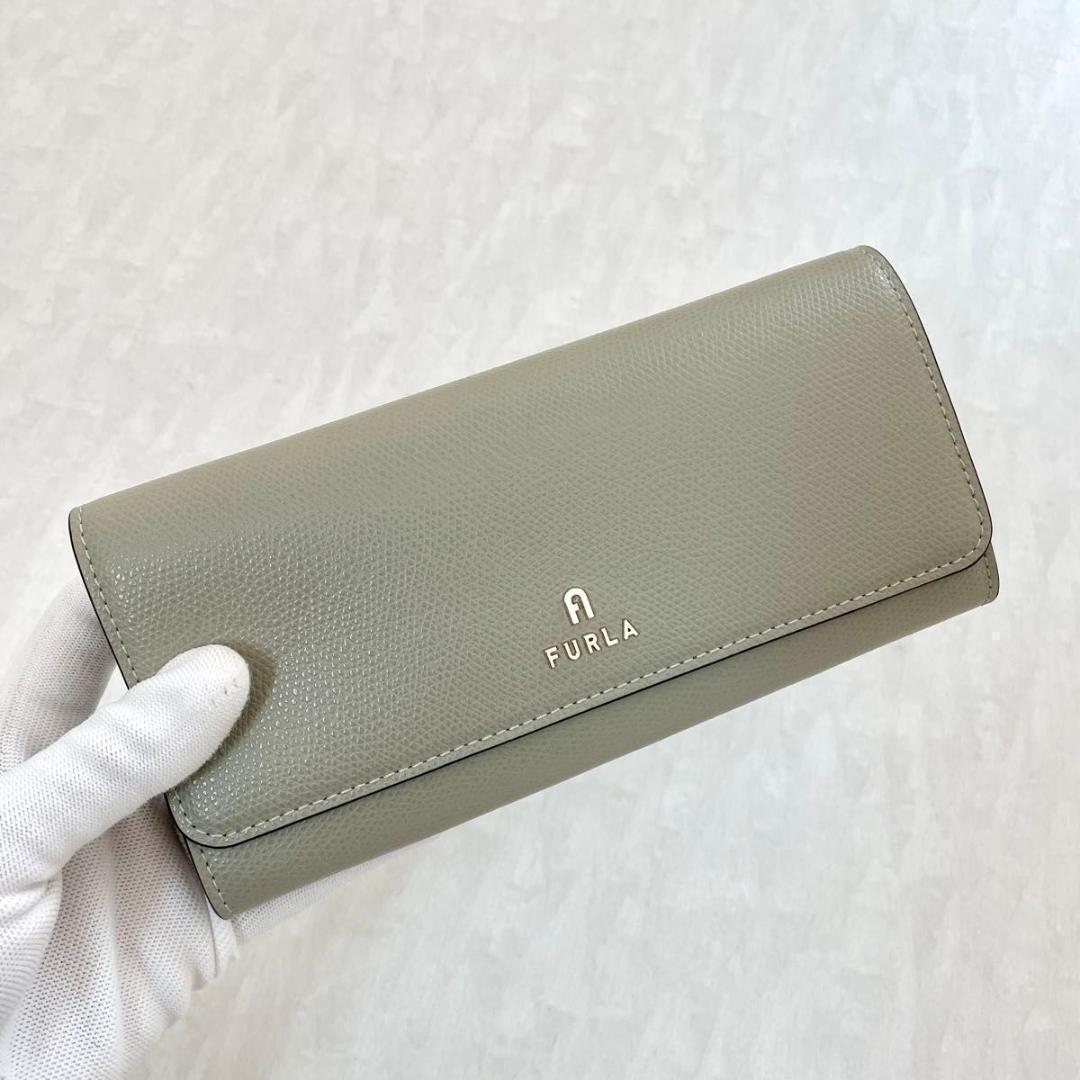 フルラ 新品 長財布 カメリア コンチネンタルウォレット スリム