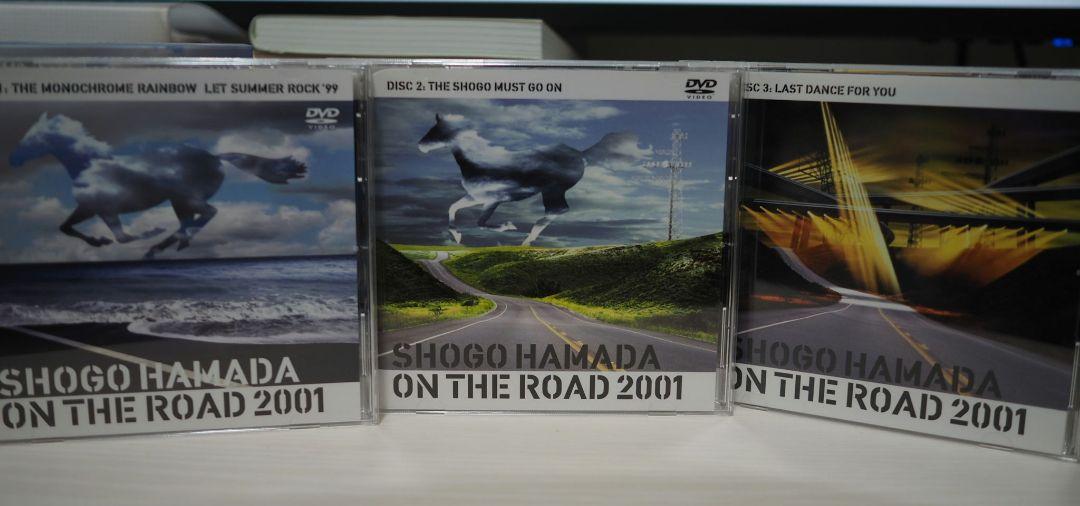 【美品】浜田省吾/ON THE ROAD 2001〈DVD2枚+CD1枚〉