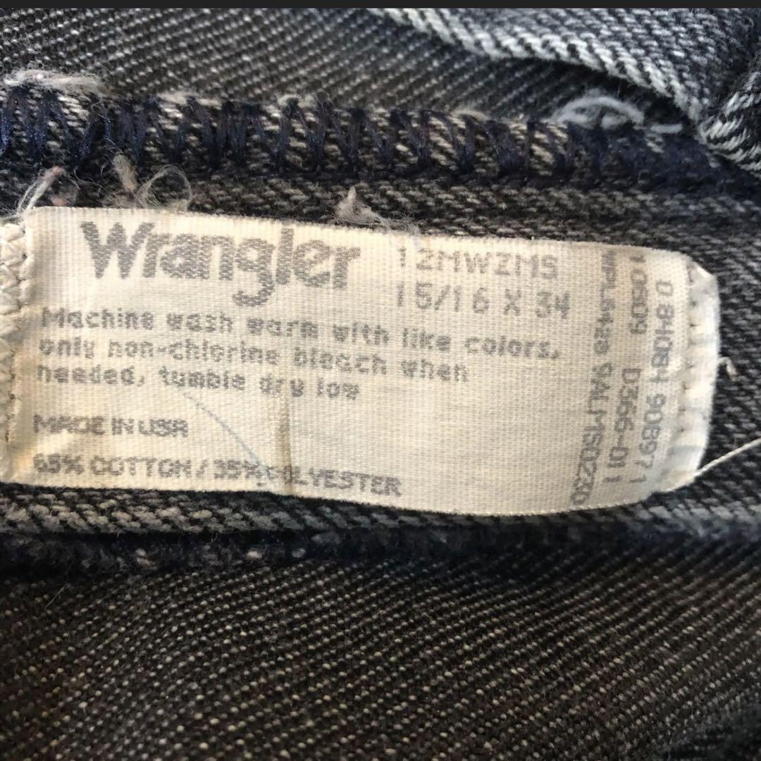 9T4875 Wrangler デニムパンツ　80's アメカジ　古着