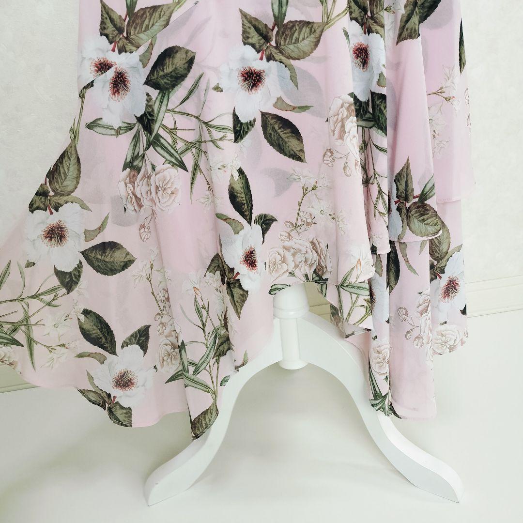 【極美品】FOREVER NEW フォーエバーニュー 花柄ワンピース ベルト付き