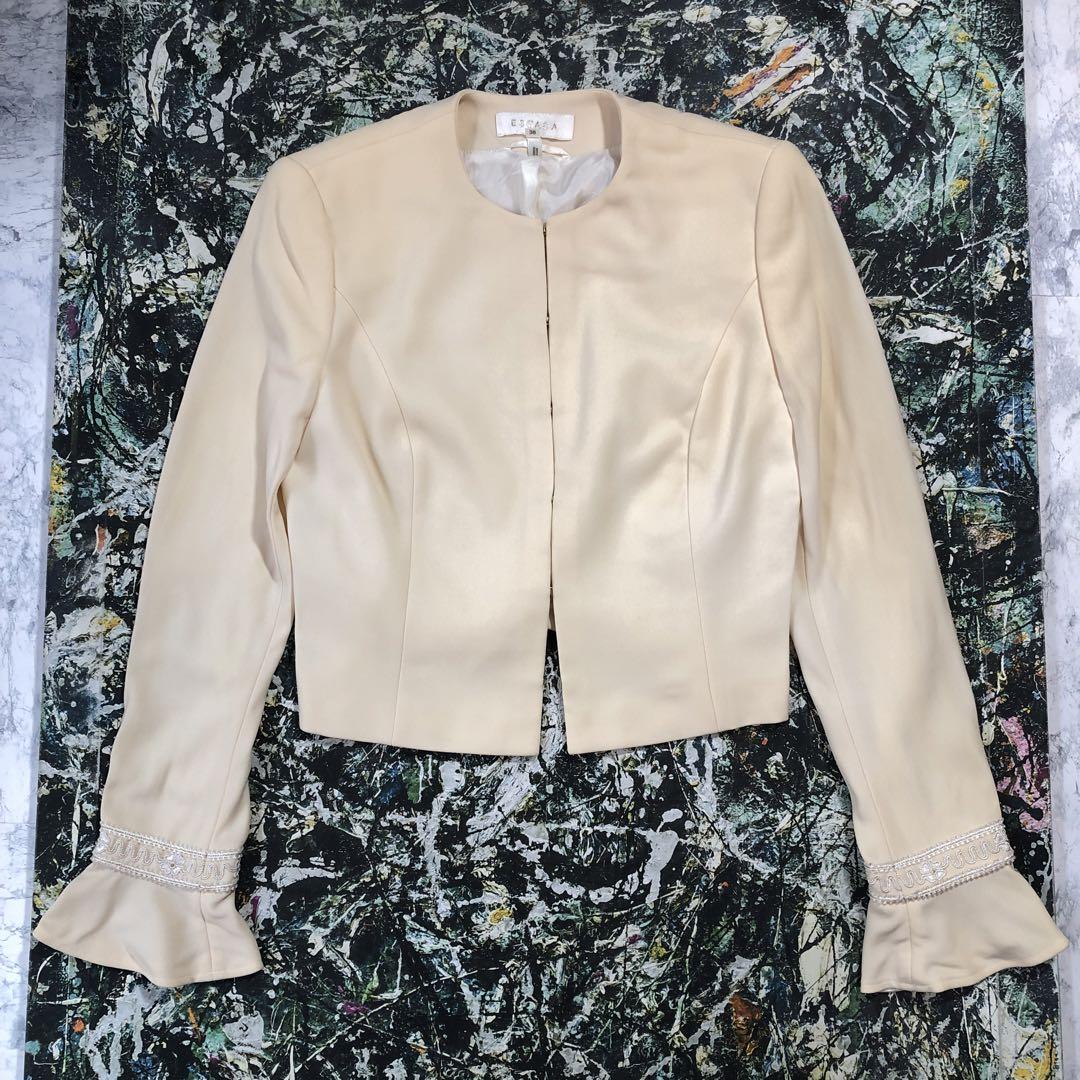 ESCADA エスカーダ テーラードジャケット コットン レディース