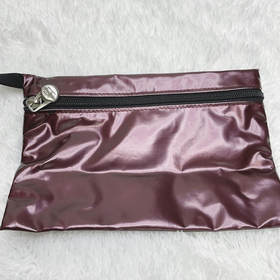 【美品】ジャックゴム　サイドリボン　ショルダー　バッグ　2way ポーチ付
