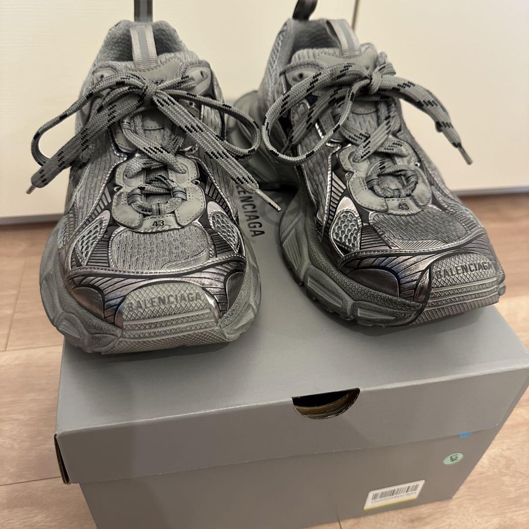 BALENCIAGA スニーカー 43 3XL グレー　国内正規品