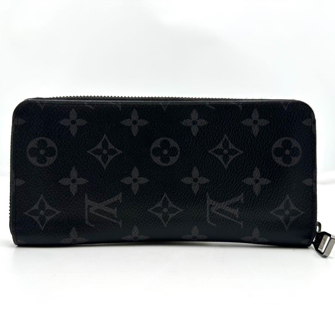 【美品】 ルイヴィトン 長財布 ジッピーウォレット エクリプス ヴェルティカル