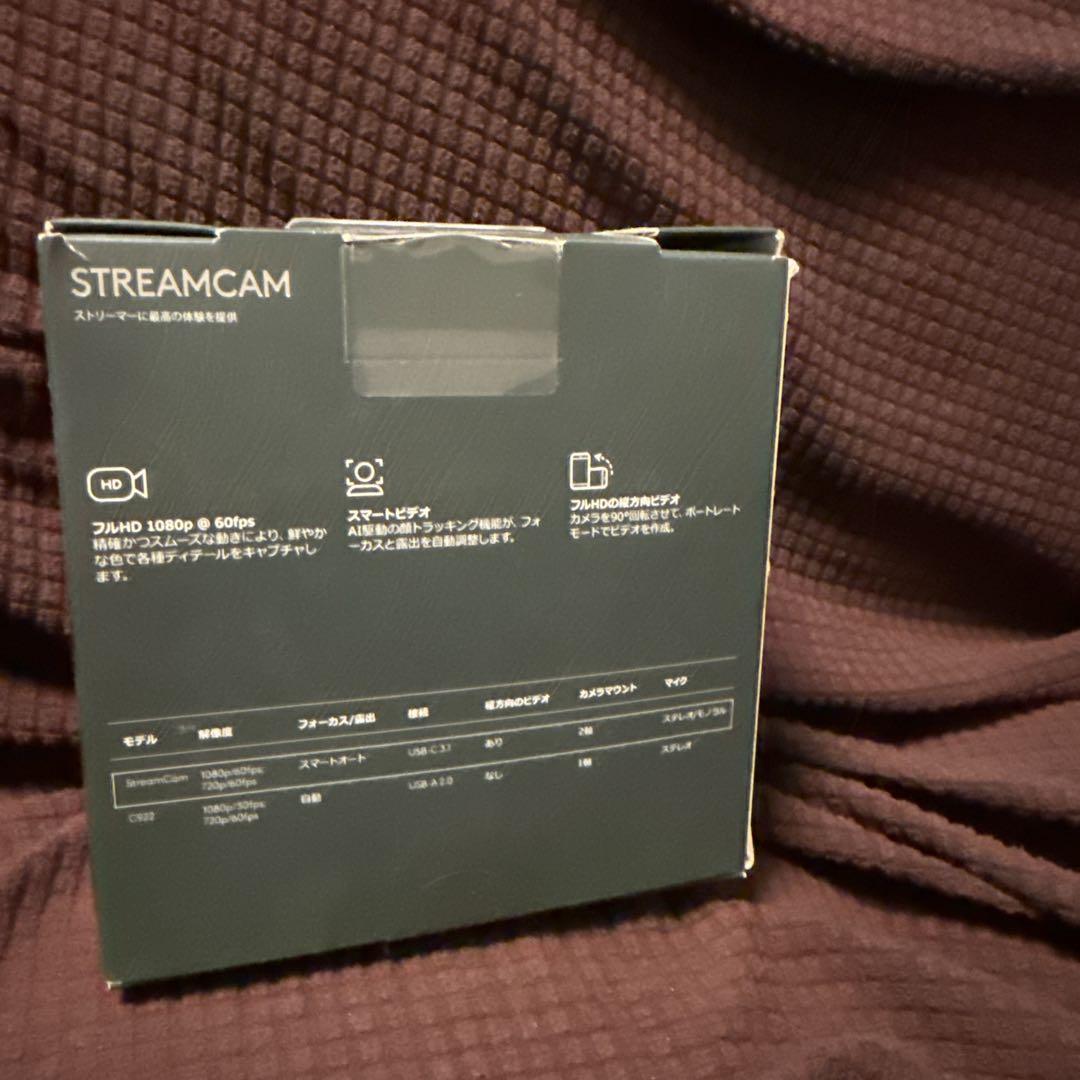 Webカメラ logicool STREAMCAM C9800GR
