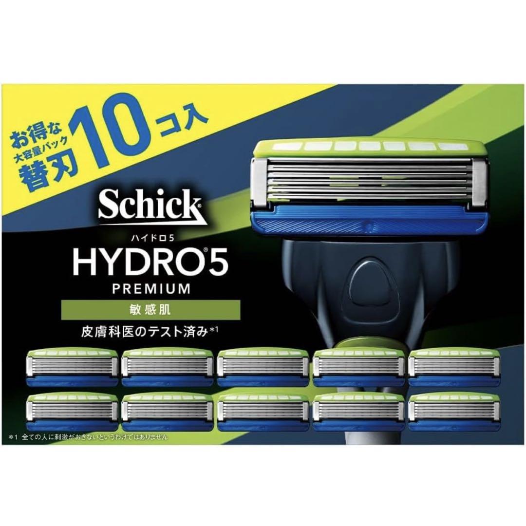 Schick(シック) ハイドロ5プレミアム 敏感肌 替刃(10コ入)