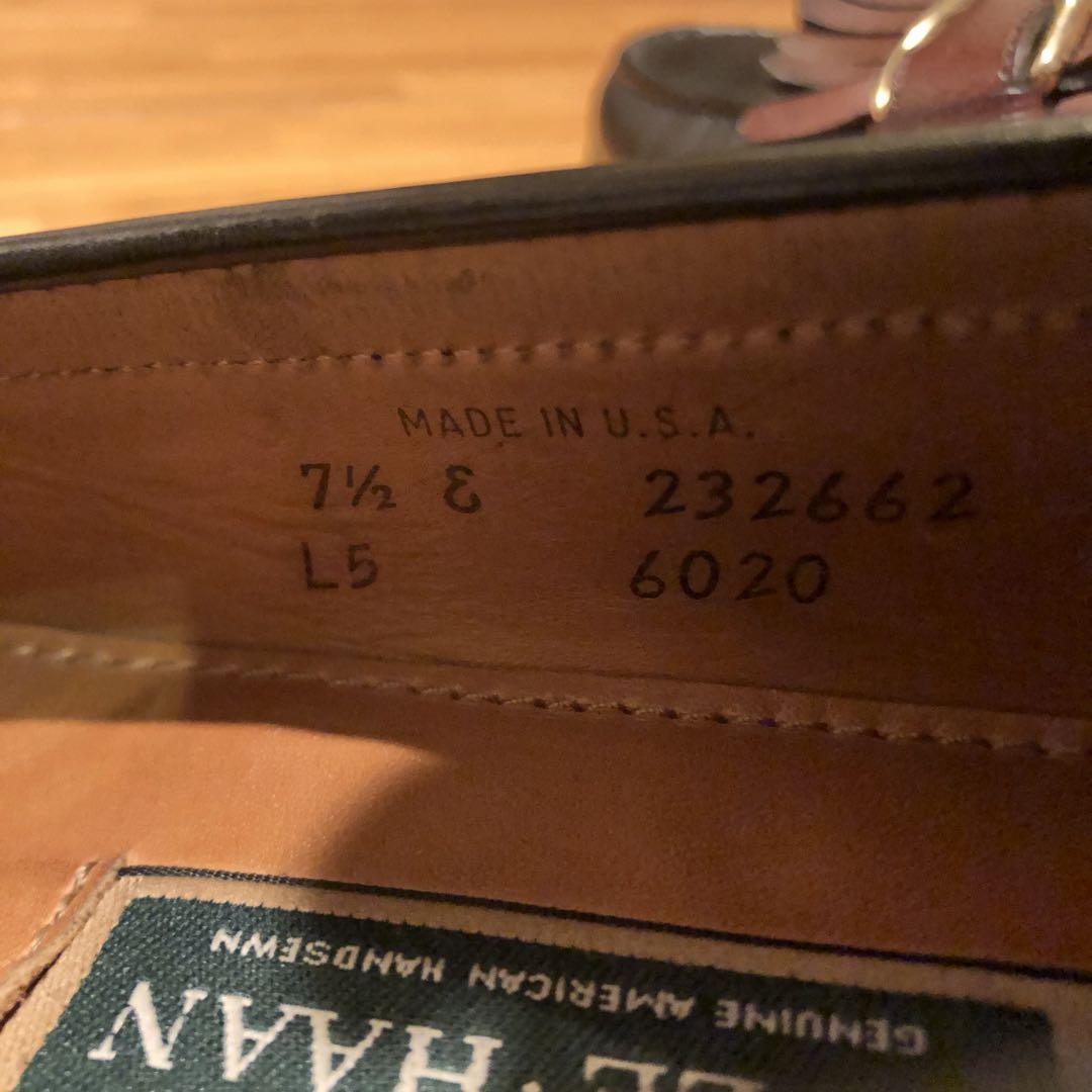 USA製　COLE HAAN コールハーン　コインローファー　ビンテージ