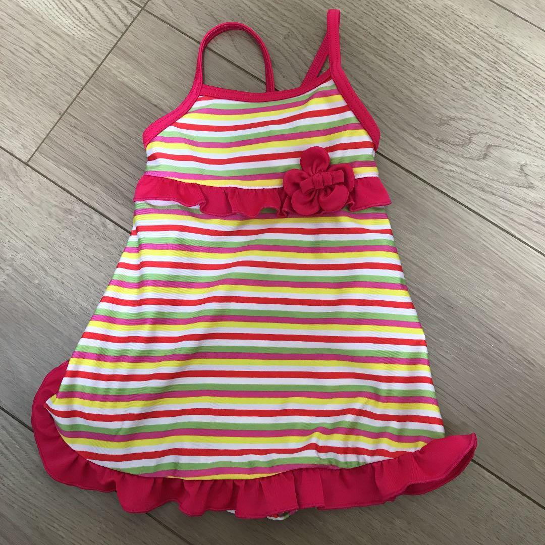 メルカリ 水着 女の子 ワンピース 西松屋 ボーダー 80 ベビー服 女の子用 95cm 400 中古や未使用のフリマ