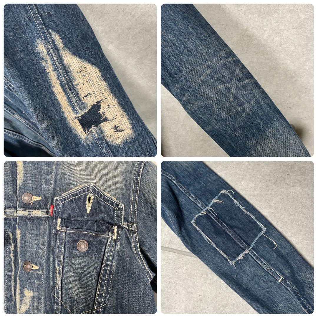 Levi's 70505-0049　Gジャン　木村拓哉着用　限定　ダメージ加工