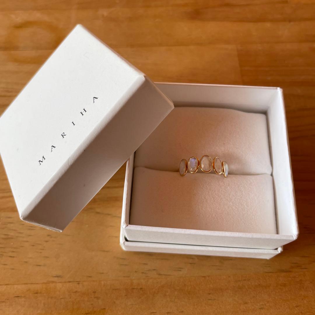 MARIHA オーガニックジェムズ　レインボームーンストーン　10号