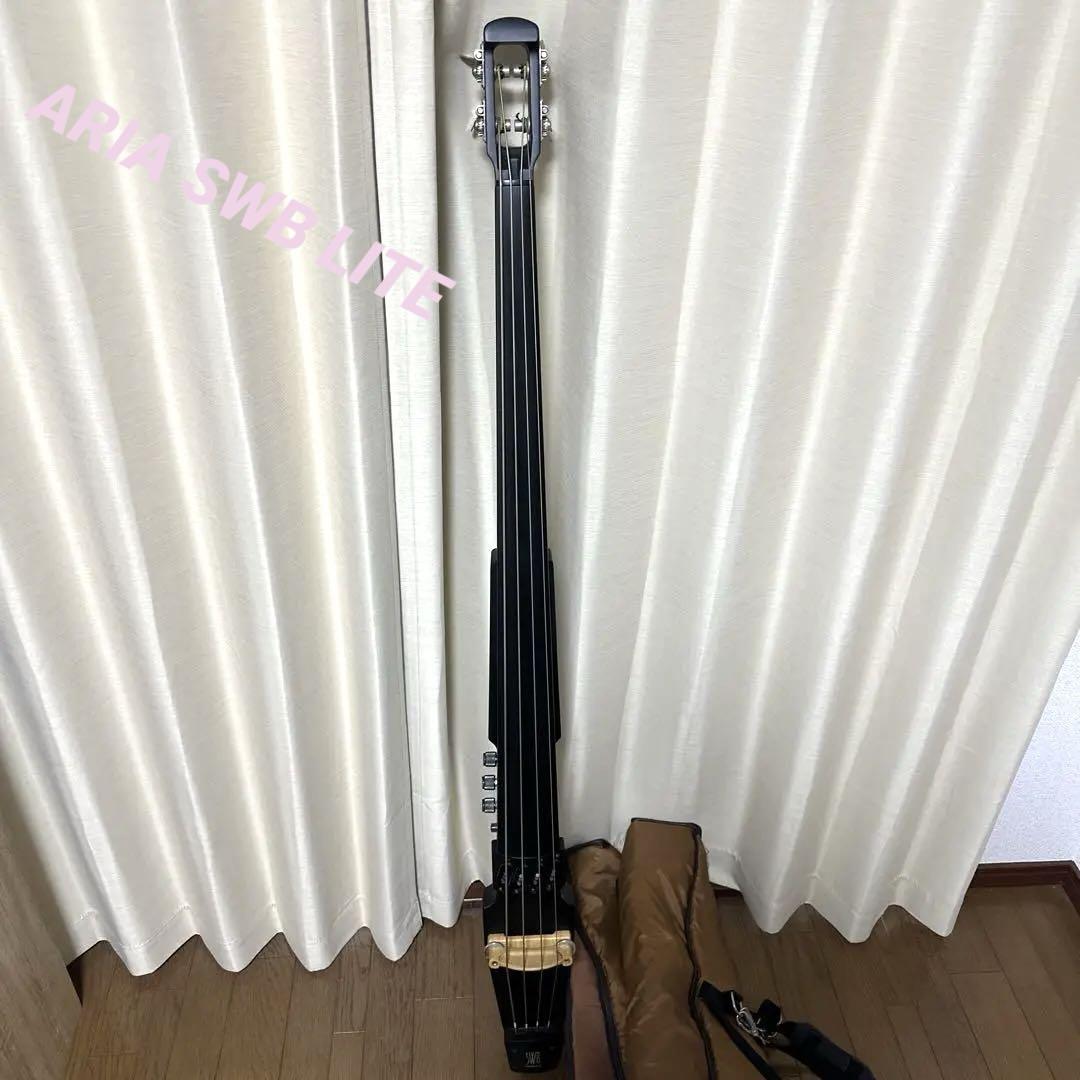 ARIA SWB LITE アップライトベース ウッドベース ケース付き アリア ARIA SWB LITE アップライトベース ウッドベース ケース