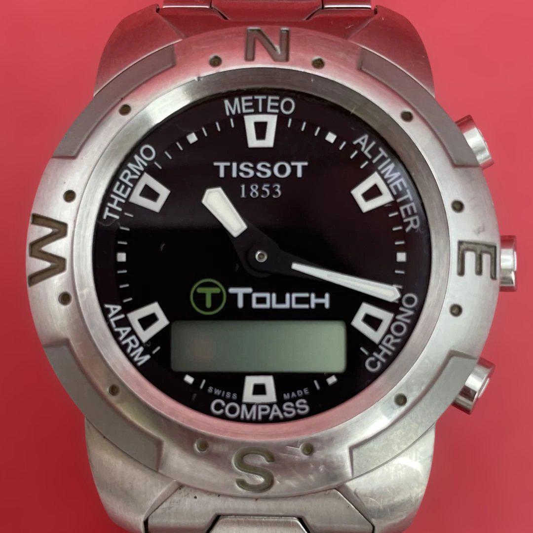 TISSOT Ｔタッチ Z251/351 メタルバンド デジアナ【ジャンク】