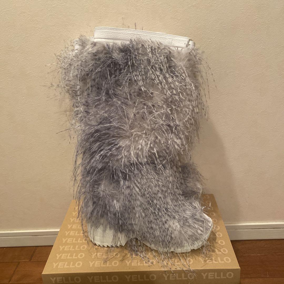 【YELLO】 HUSKY LONG BOOTS Lサイズ(24.5cm)