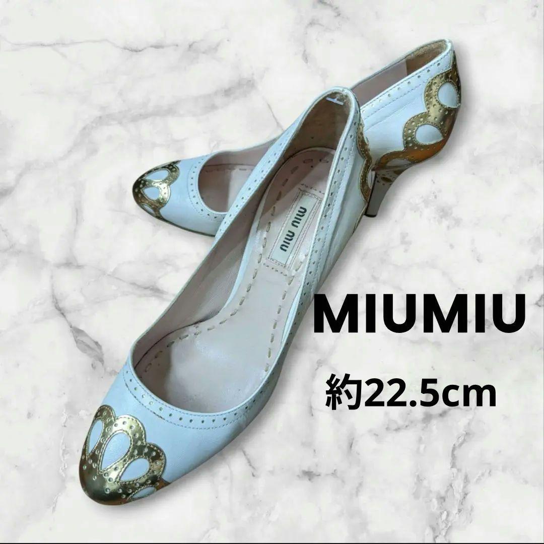 MIUMIU ヒール 22.5cm
