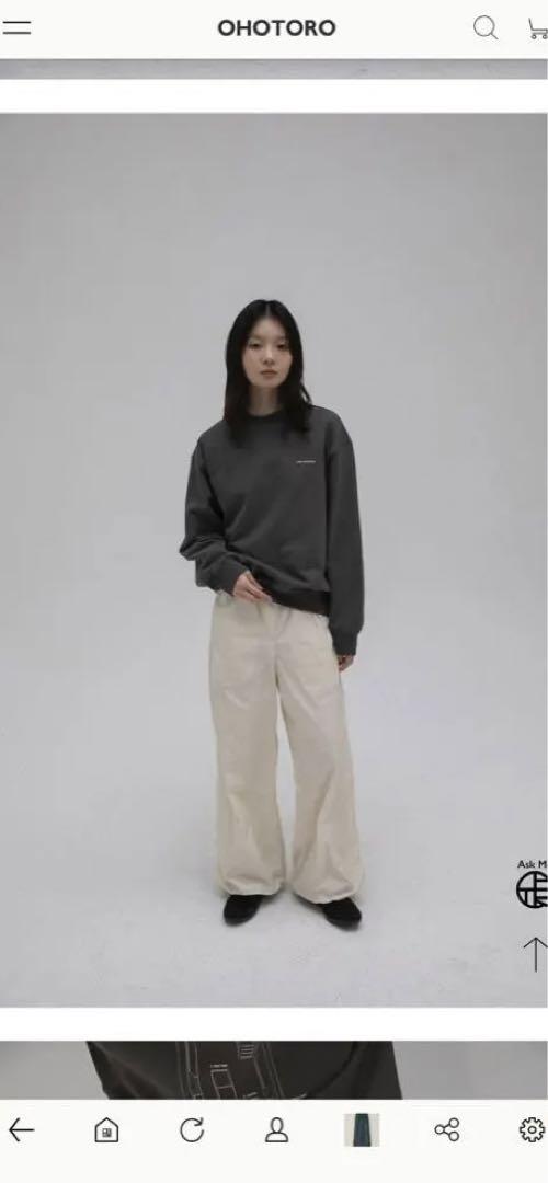 【新品未使用】ohotoro Two-Ply Balloon Pants