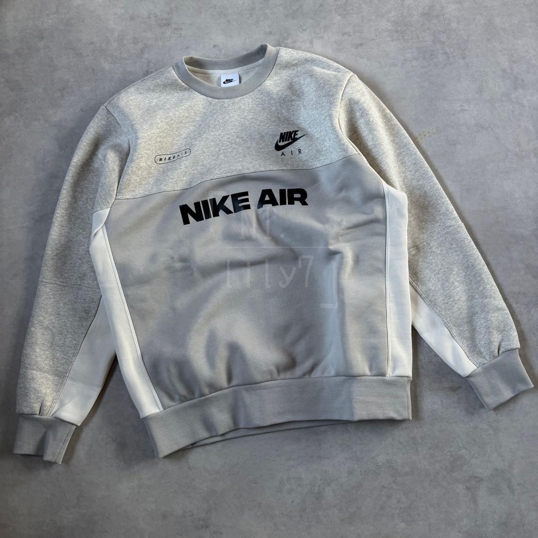 白 Sグレー トレーナー NIKE AIR スウェット ジョガーパンツ ホワイト ナイキ(NIKE) スウェットジョガーパンツ NIKEAIR スウェット