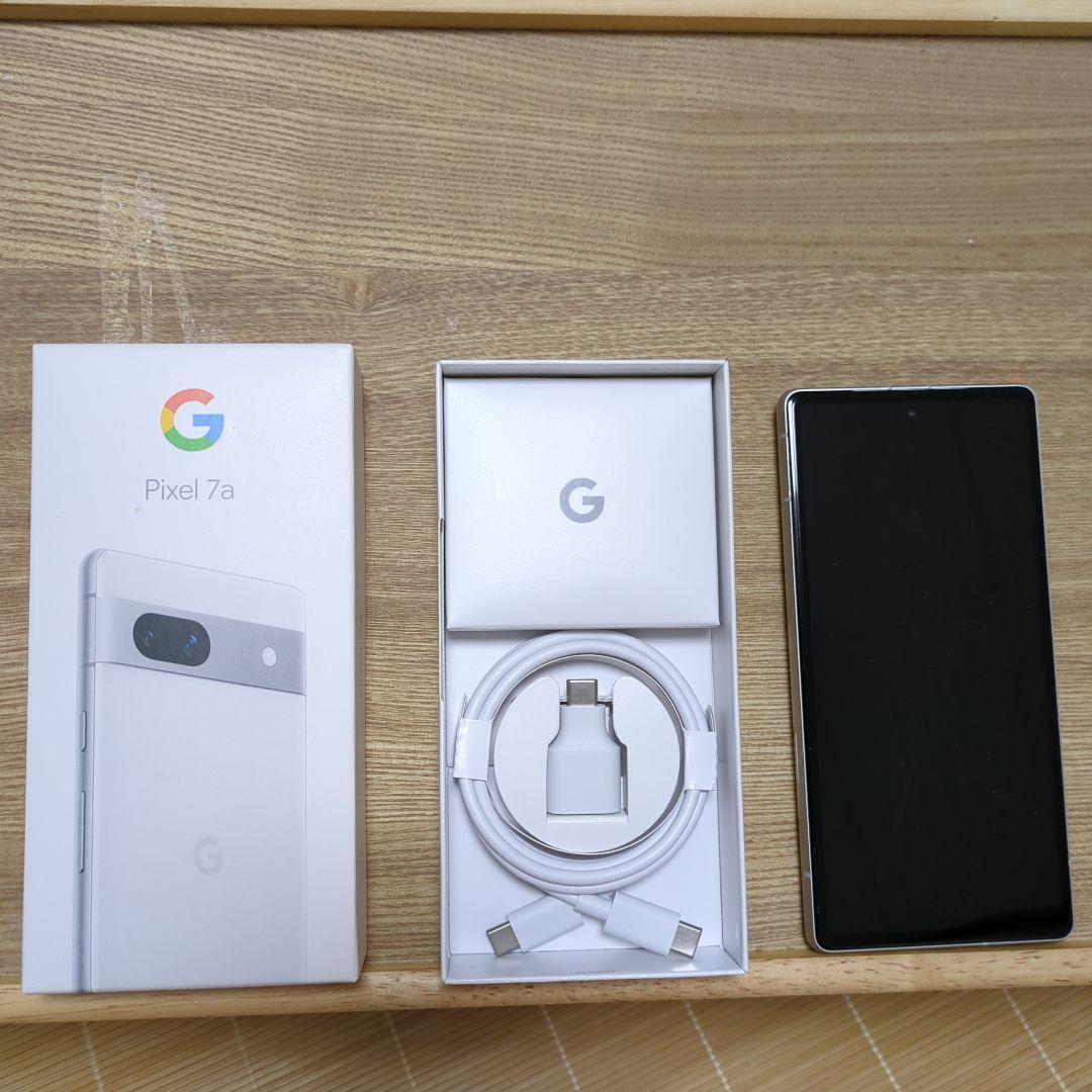 フ*イ様 【修理品】Google Pixel 7a Snow 128GB　SIM