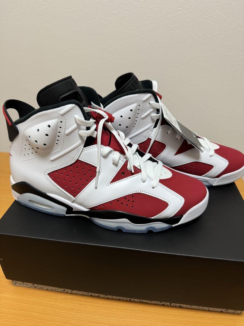 新品未使用　NIKE AIR JORDAN 6 /カーマイン 29cm メンズ
