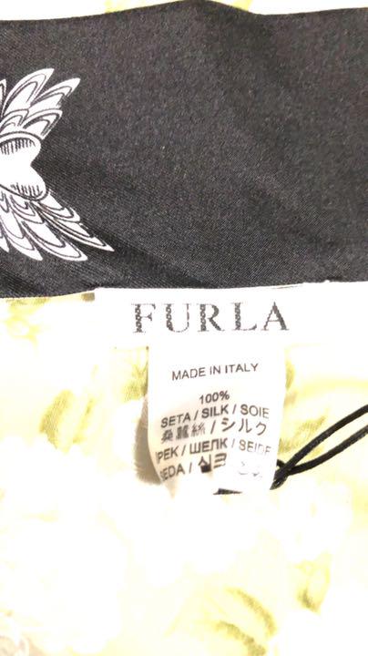 FURLA METROPOLIS スカーフ　シルク　新品