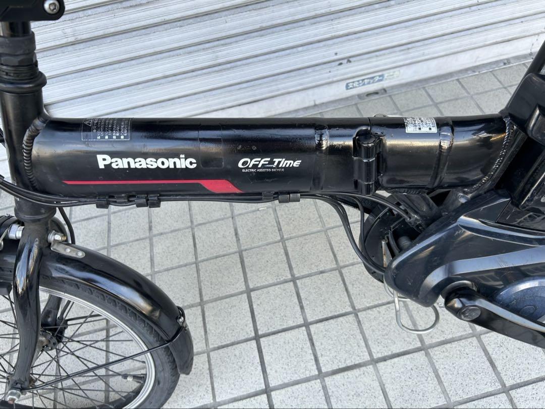 パナソニック電動アシストOFFTIME 前18インチ　後20インチ 折りたたみ式 Panasonic パナソニック 電動自転車 オフタイム 前18/後20インチ