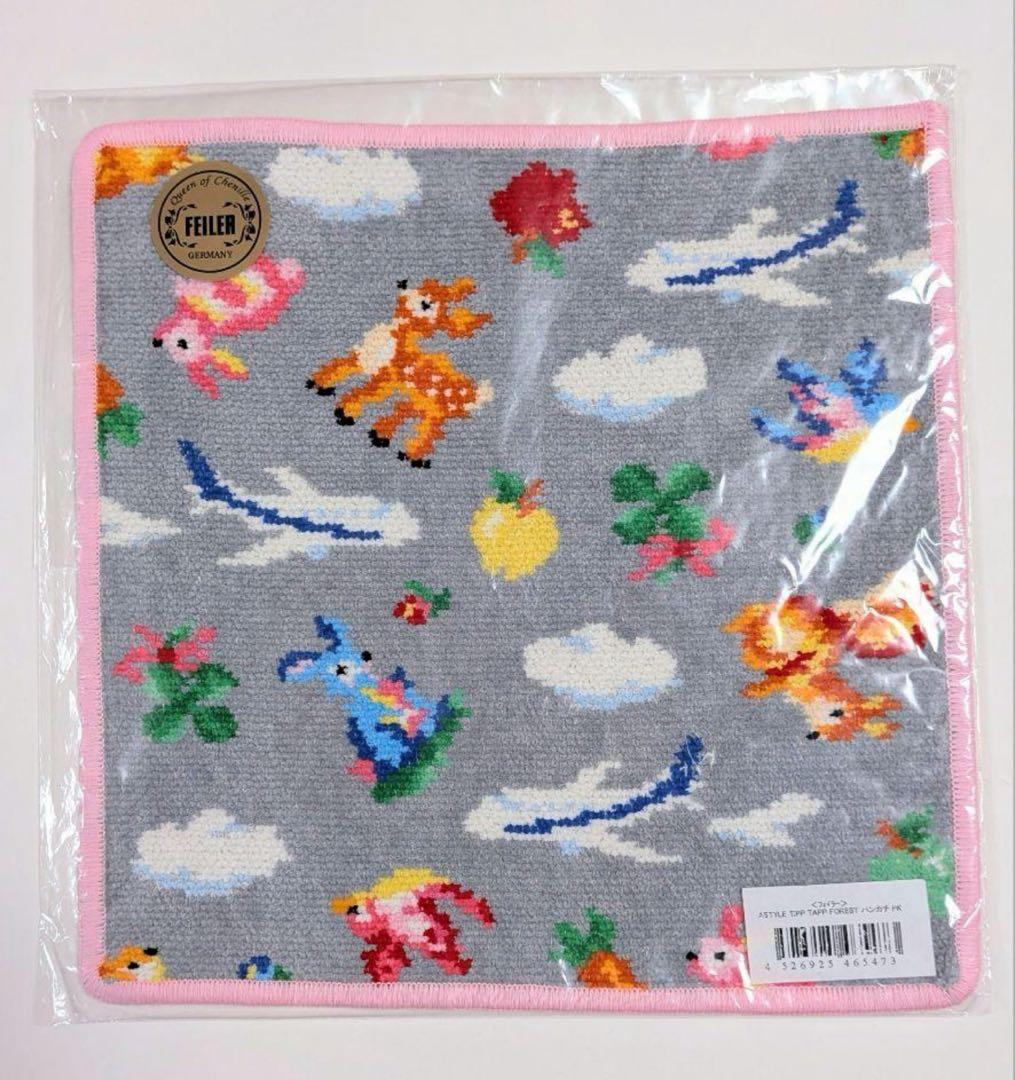 ⭐︎新品⭐︎ FEILER フェイラー TIPP TAPP FOREST ペンケース レア！未開封フェイラー ANA ハンカチ ティップトップ バンビ