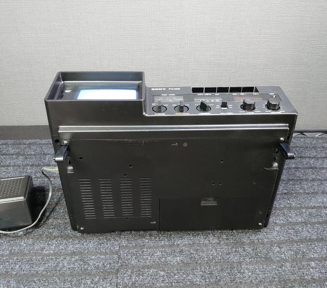 レア) ソニー FX-406 TV ラジカセ 79年製 - メルカリ