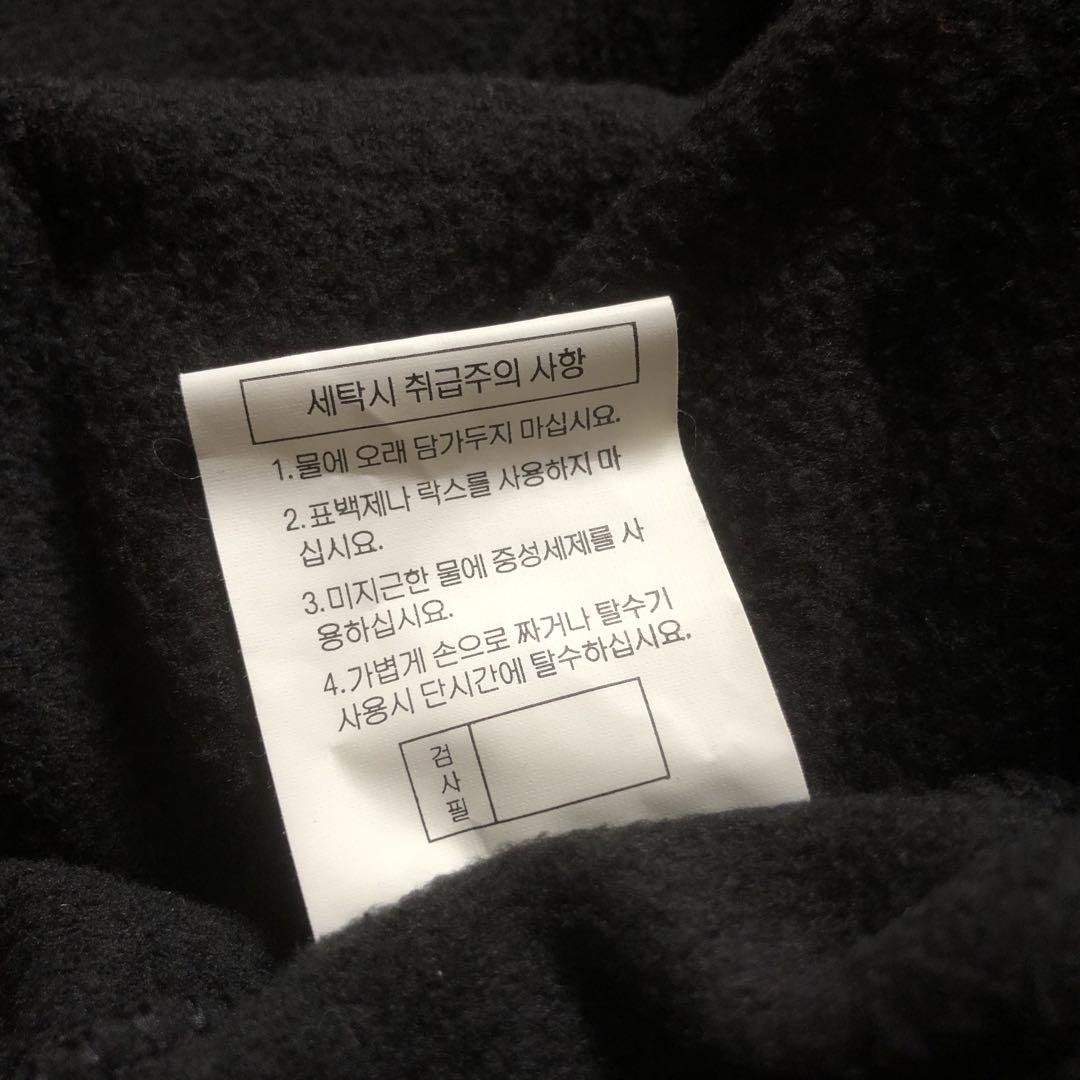 LG Twins フリース black 刺繍ロゴ ツインズ kbo 韓国プロ野球