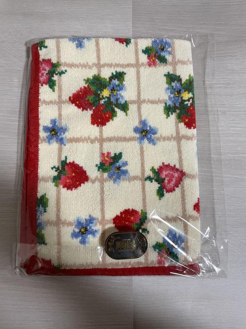 【新品 未使用】フェイラー　ストロベリーフィールドプチ　ゲストタオル