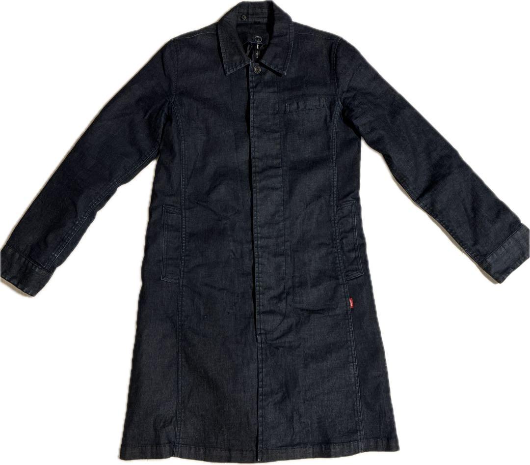 glamb グラムデニムコート キルティング裏地 ロング丈 インディゴ Mサイズ