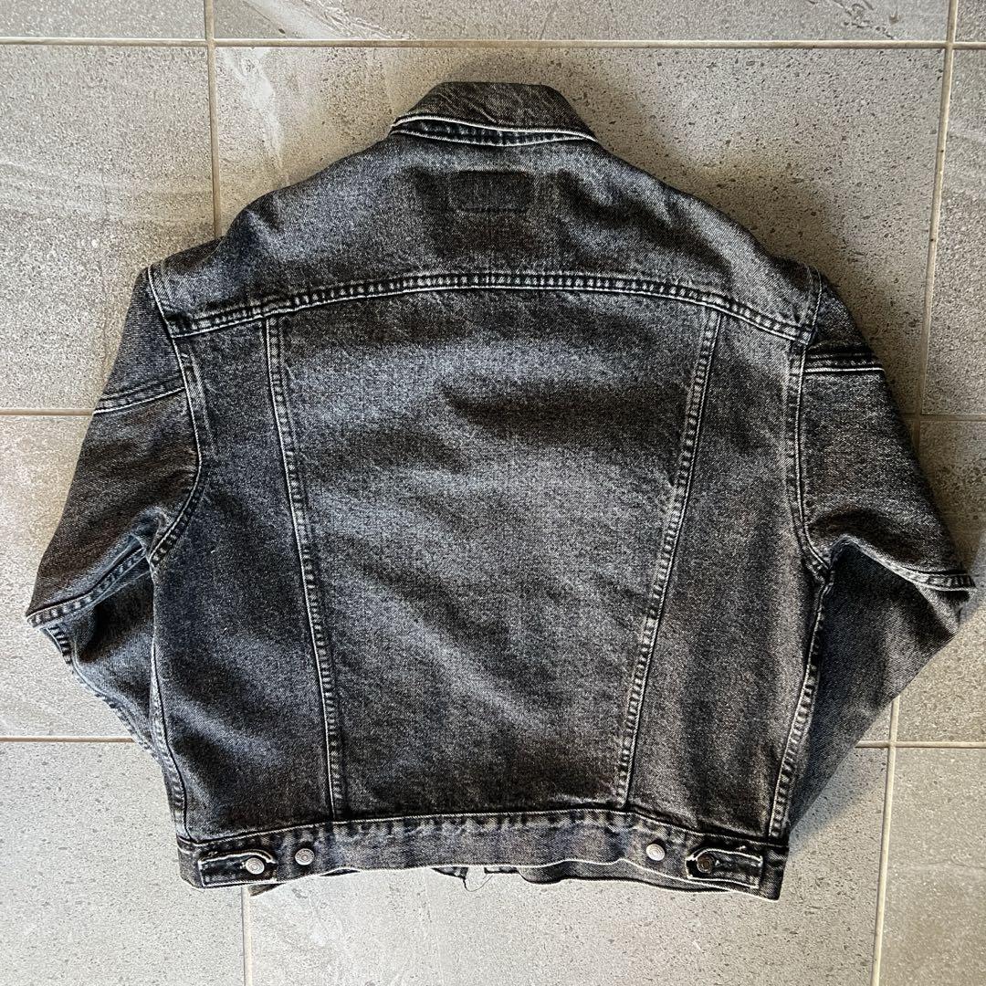 90s 先染めブラック levi's 70507-4858 usa製 デニム 黒