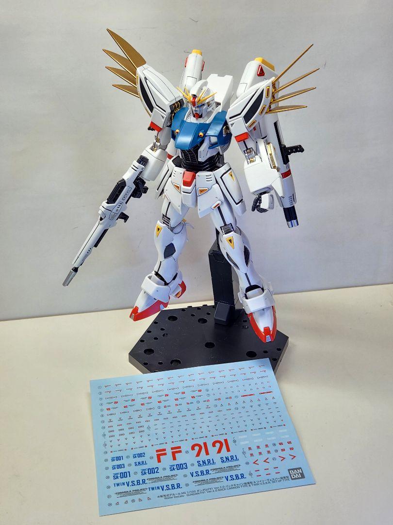 MGガンダムF91 Ver.2.0バックキャノン装着型＆ツイン・ヴェスバー装着型 MG ガンダムF91 Ver.2.0 バックキャノン装着型＆ツイン