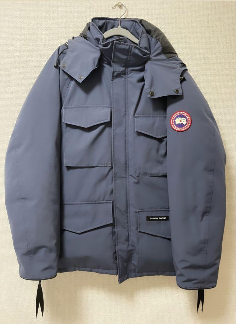 カナダグース ダウン 紺色 美品