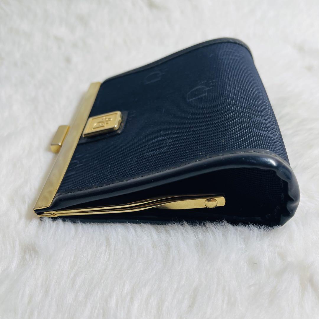 未使用保管品】Dior トロッター コインケース ネイビー 紺
