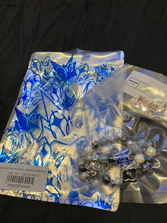 SALE正規品 新品未使用 Smile Ice Pearl Necklace Xl74H-m57270994120 大特価得価