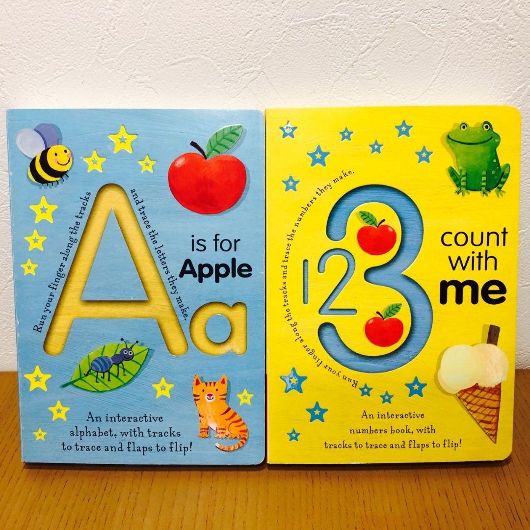 絵本 指でたどろう！ しかけ絵本 セット まとめ売り 英語 知育