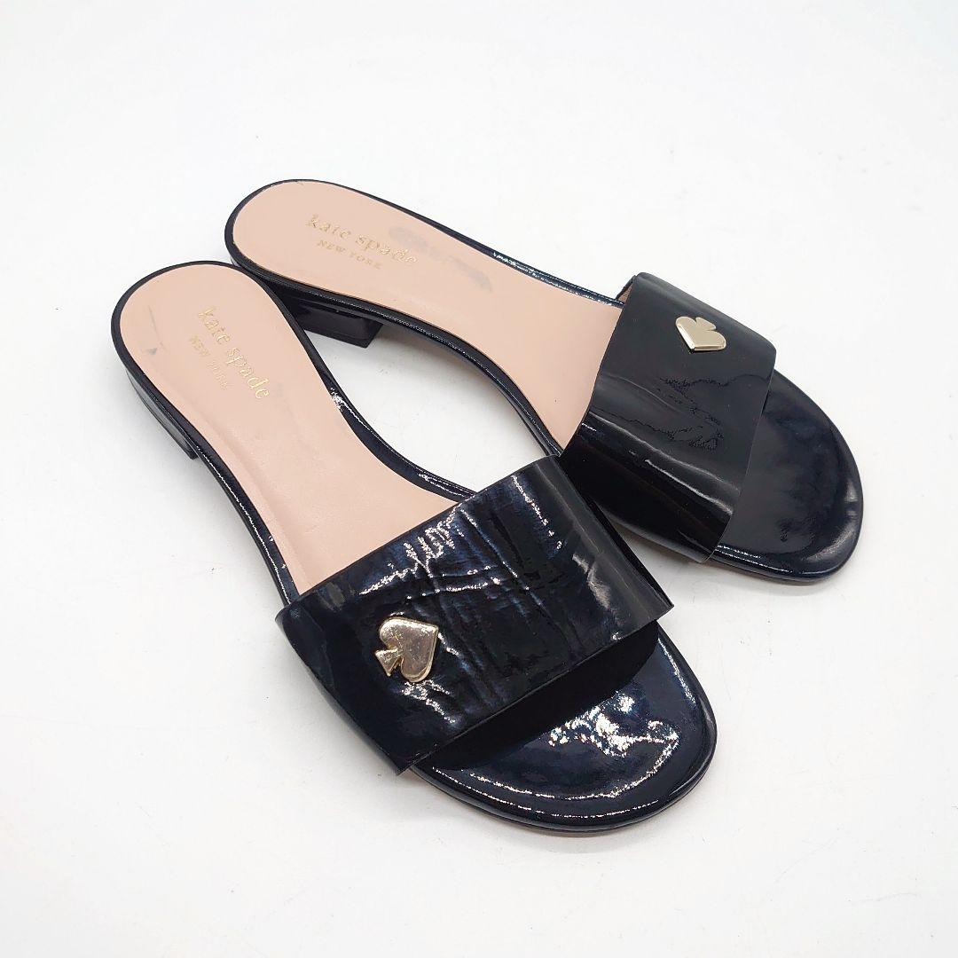 Kate Spade 黒 サンダル US6.5 Kate Spade 黒 サンダル US6.5