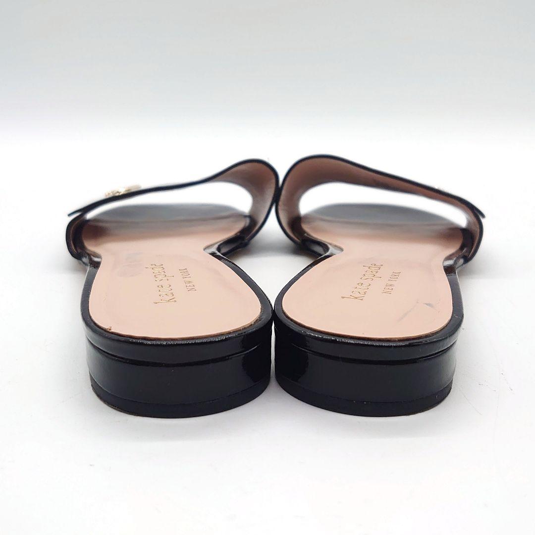 Kate spade new york パテントレザーミュール kate spade New York パテントレザー ミュール