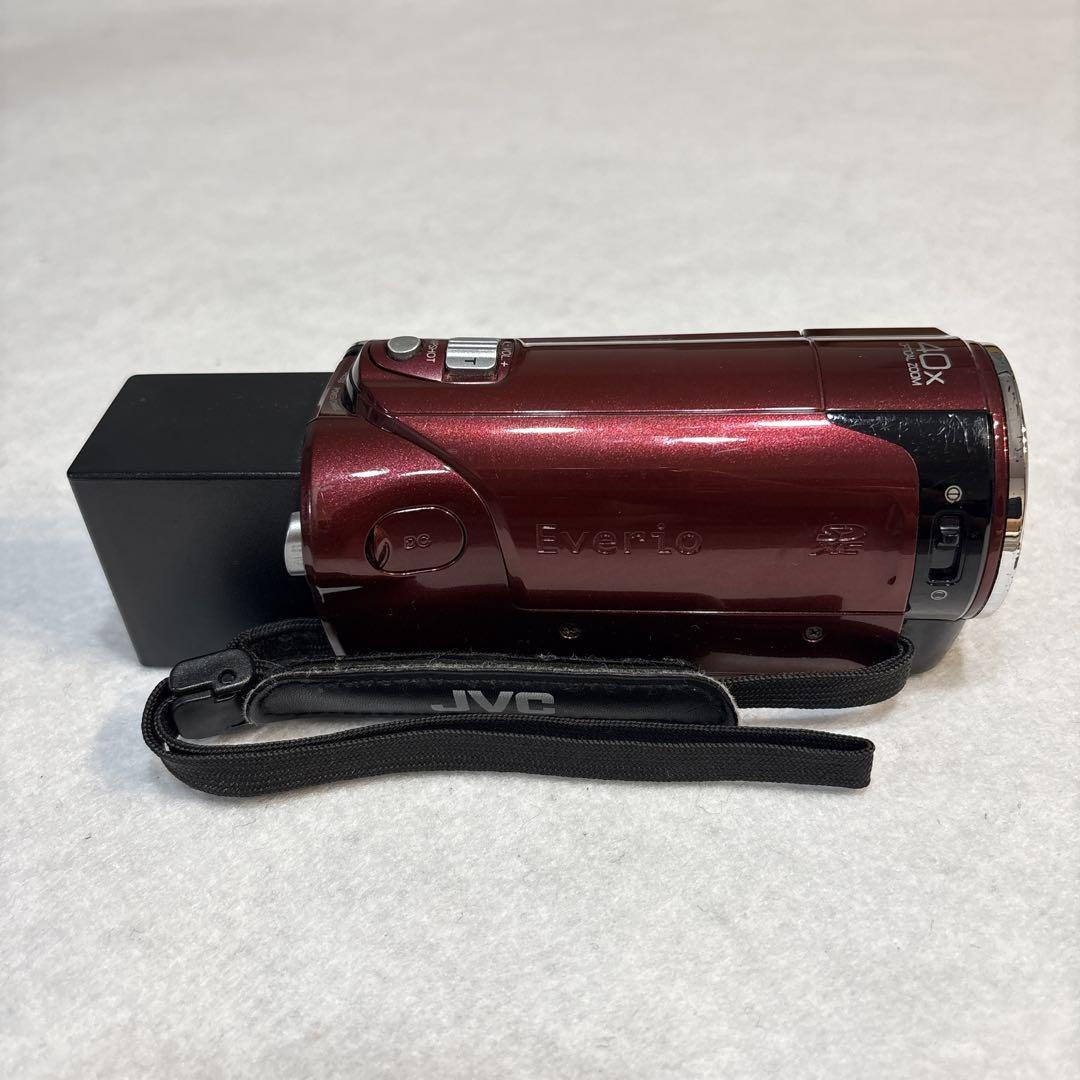 JVC　GZ-HM460-R　Everio　ビデオカメラ 動作確認済】JVC Everio エブリオ GZ-HM460-R - メルカリ
